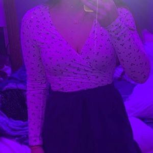 Brandy wrap around shirt